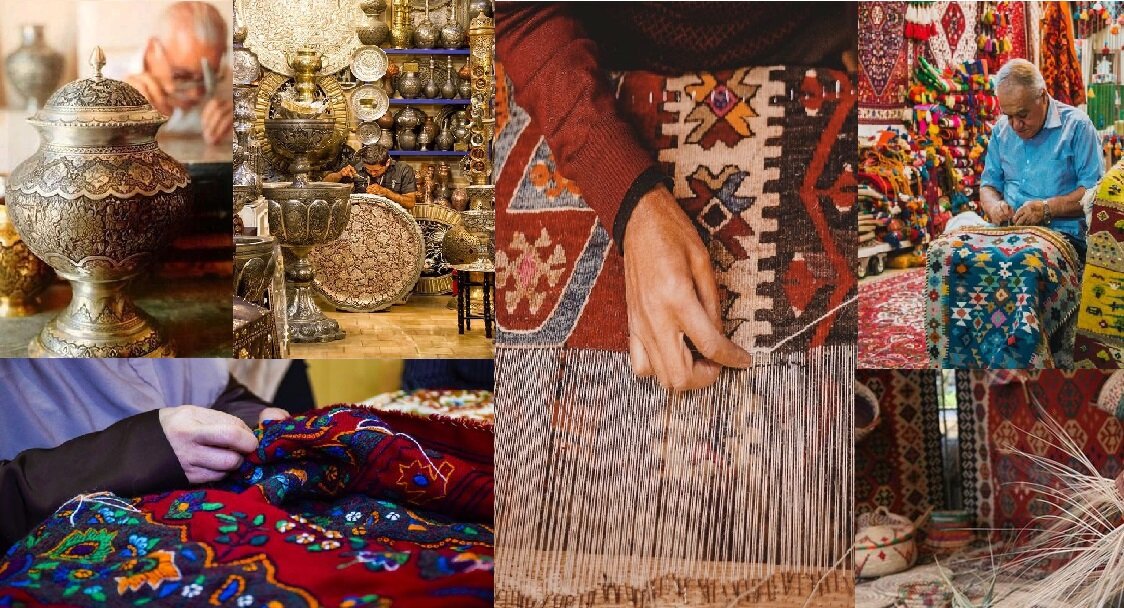 دوران قاجار و پهلوی در تاریخچه صنایع دستی ایران