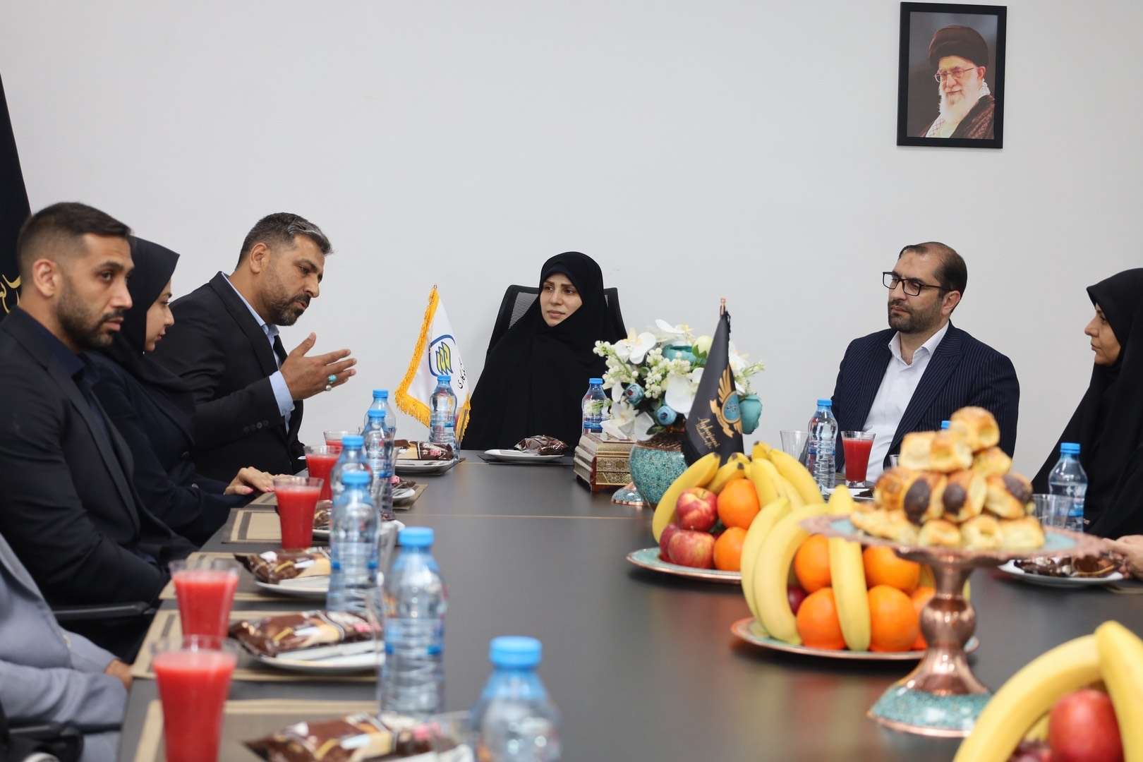 بازدید مشاور امور بانوان و خانواده وزارت تعاون رفاه و کار اجتماعی
