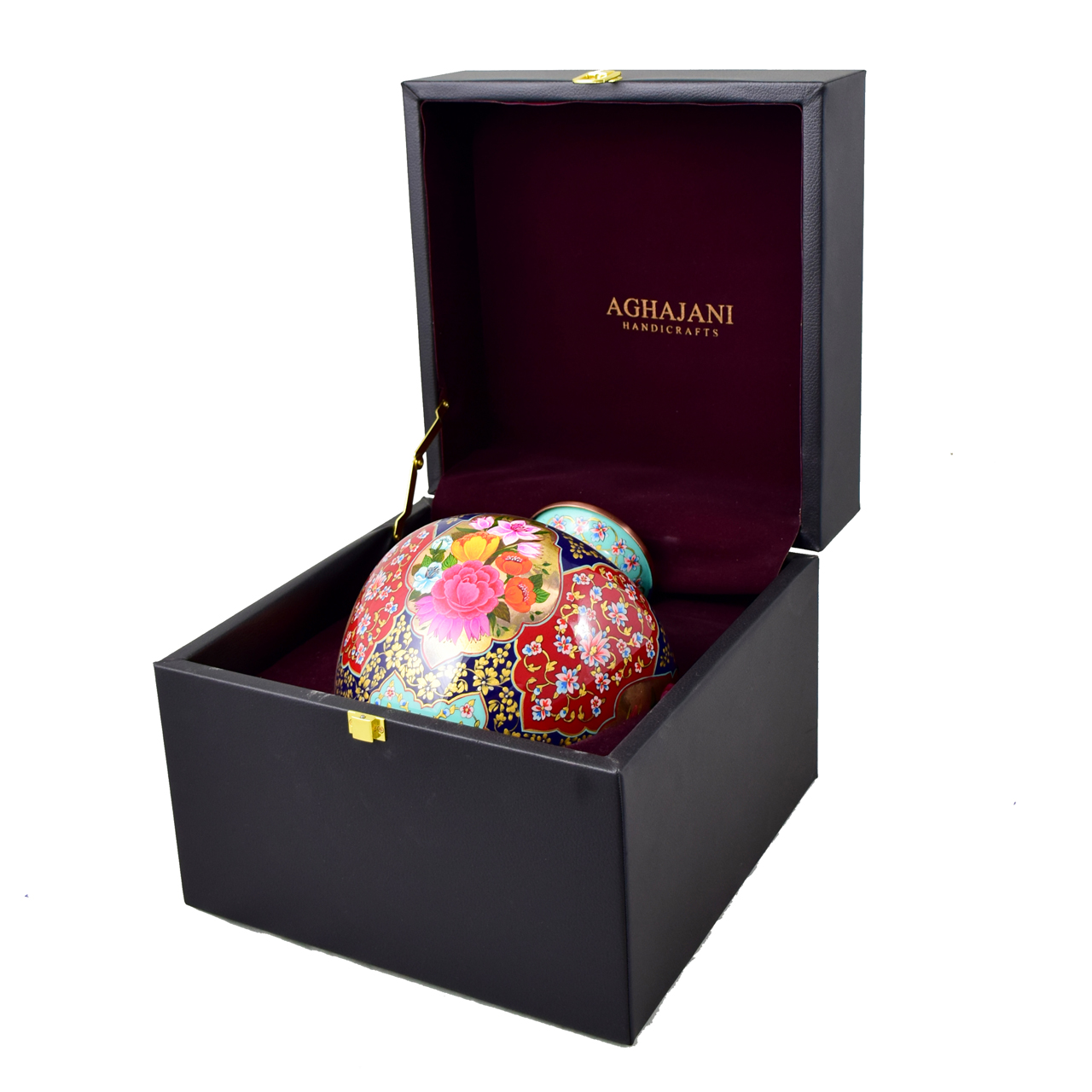 پک گلدان بلونی 36 قلمزنی ورق طلا