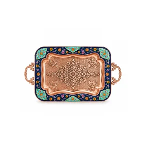 سینی چای خوری مس و پرداز