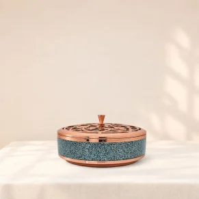 گزخوری سلطنتی فیروزه کوبی سایز 3